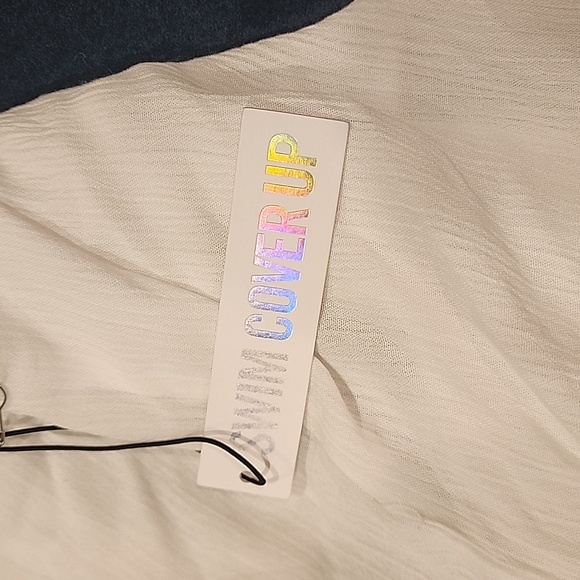 🤍NWT🤍 Forever 21 Drapey White Swim Coverup Small - Picture 6 of 6